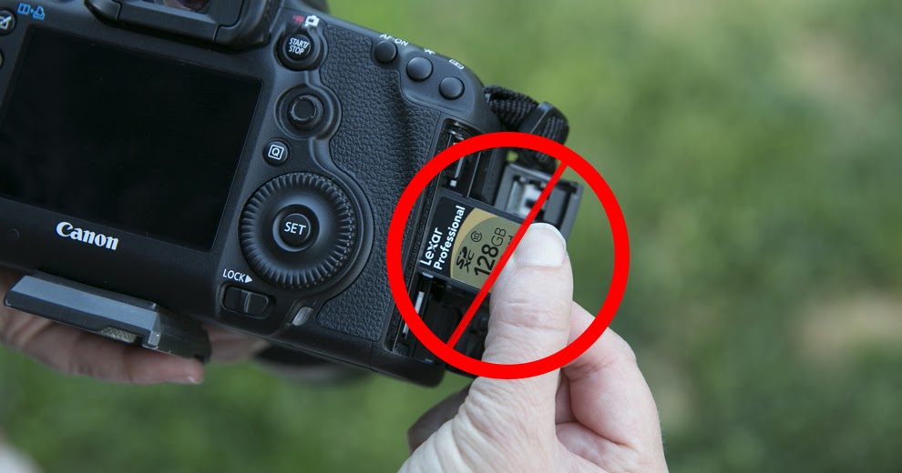 Jeff Cable's Blog Why you should not put an SD card in your Canon 5D