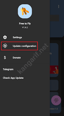 klik update configuration
