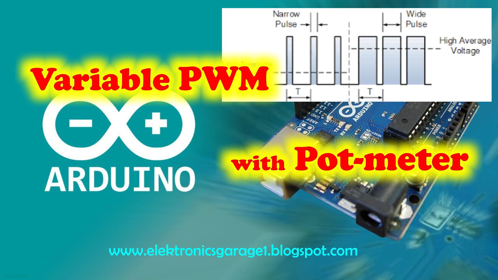 PWM with Arduino and Potmeter Electronics Garage