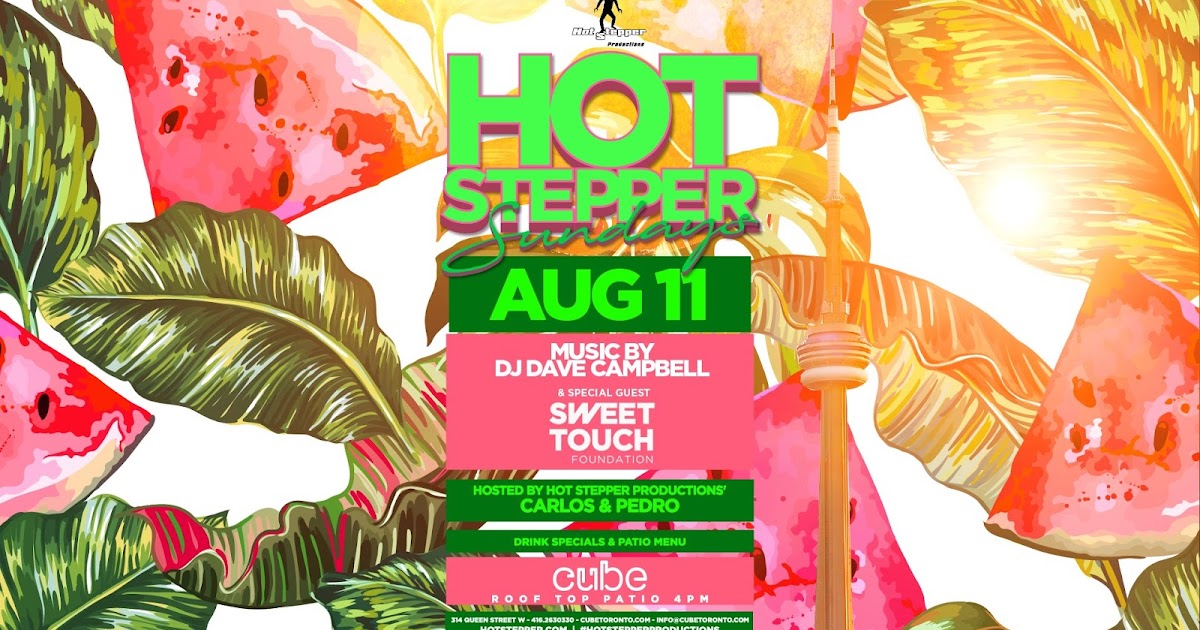 C A Confidential Hot Stepper Sundays Rooftop Patio Party