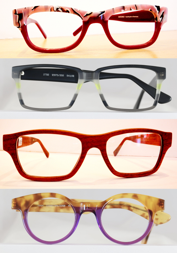Fun, funky, colourful eyeglass frames