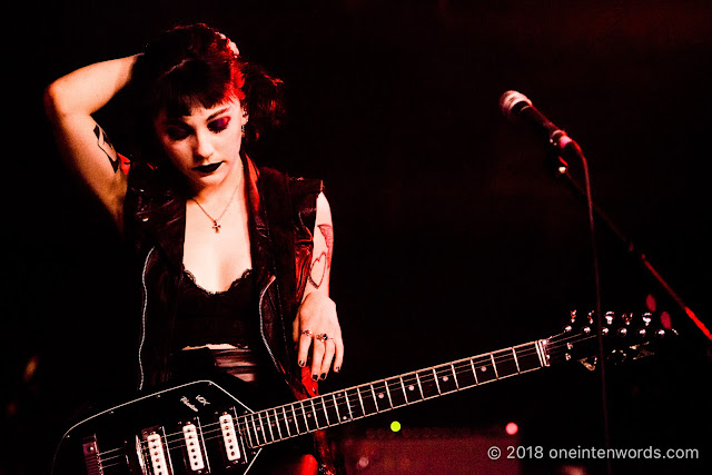 Pale Waves at Velvet Underground on April 9, 2018 Photo by John Ordean at One In Ten Words oneintenwords.com toronto indie alternative live music blog concert photography pictures photos