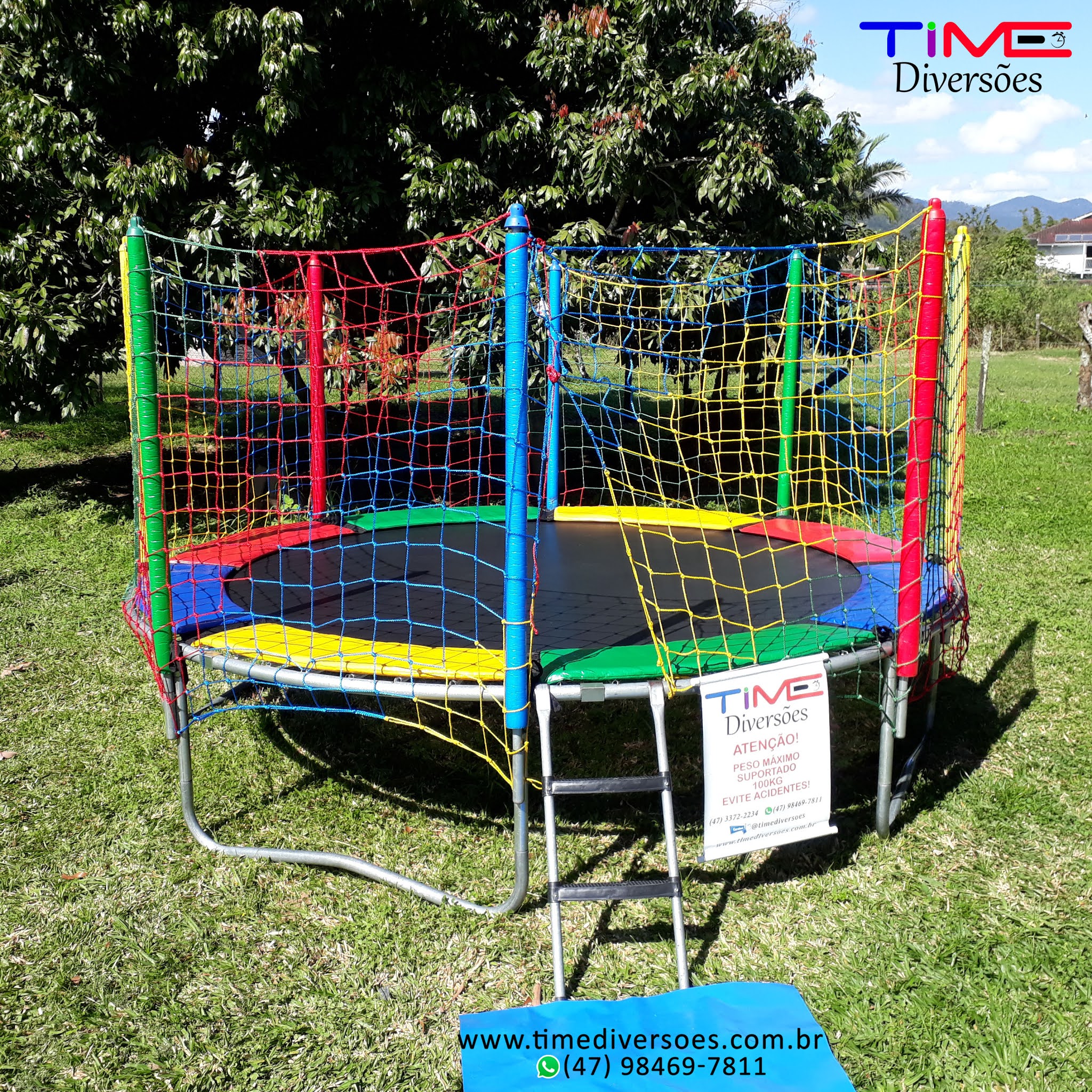 ALUGUEL CAMA ELÁSTICA JARAGUÁ DO SUL