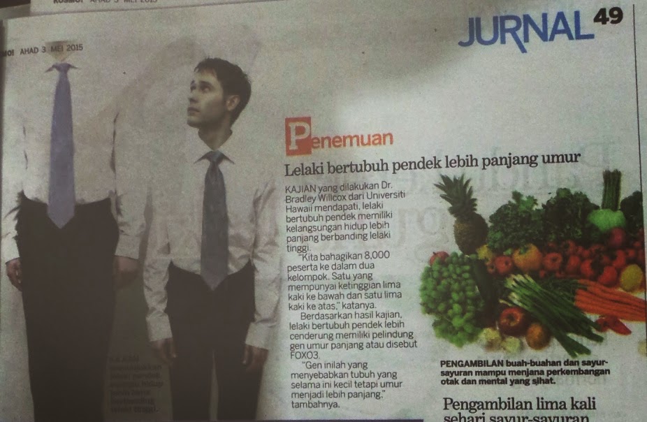 cikgu azhar BERITA BAIK UNTUK ORANG BERTUBUH PENDEK (CORRELATION