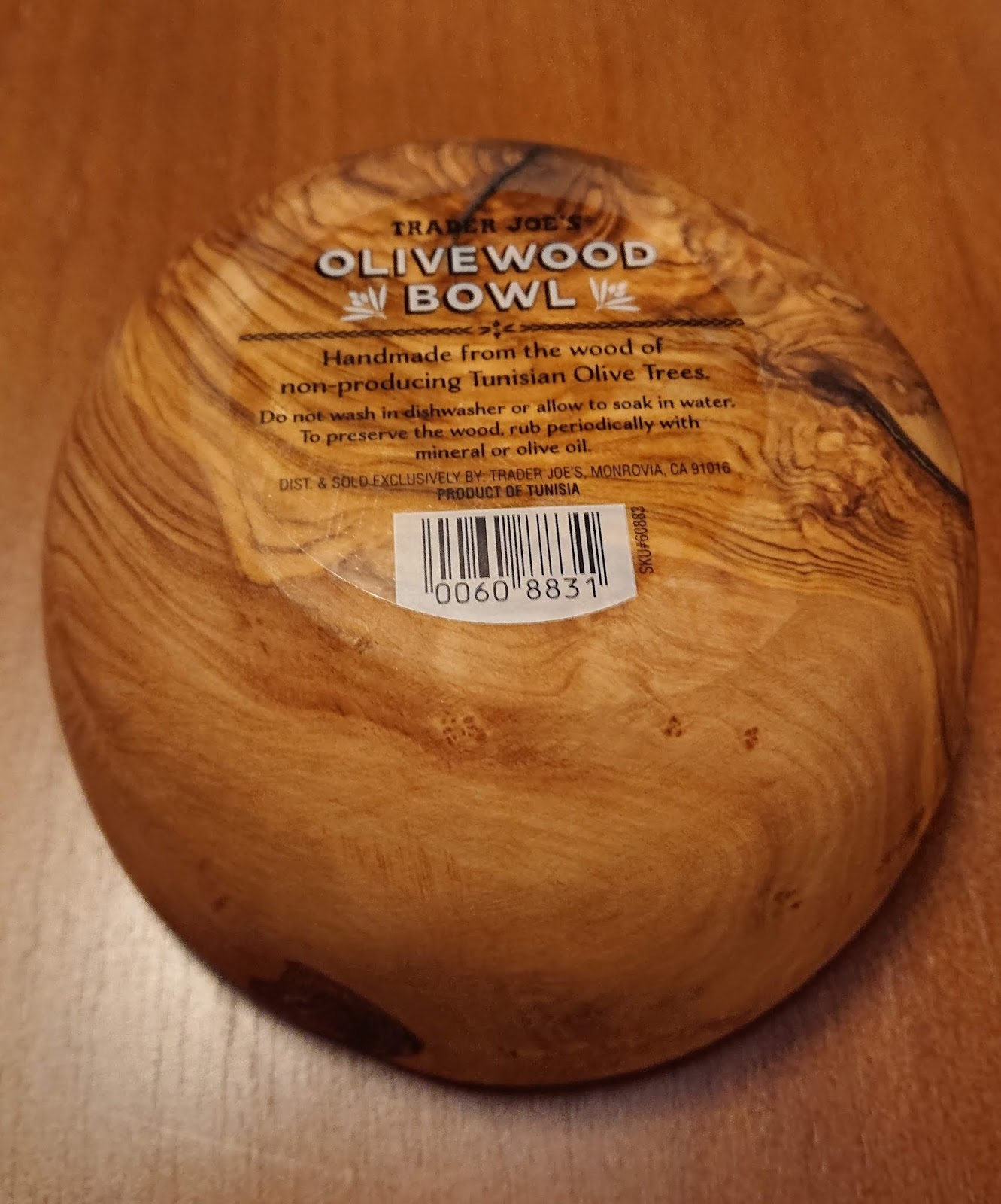 Exploring Trader Joe's Trader Joe's Olivewood Bowl