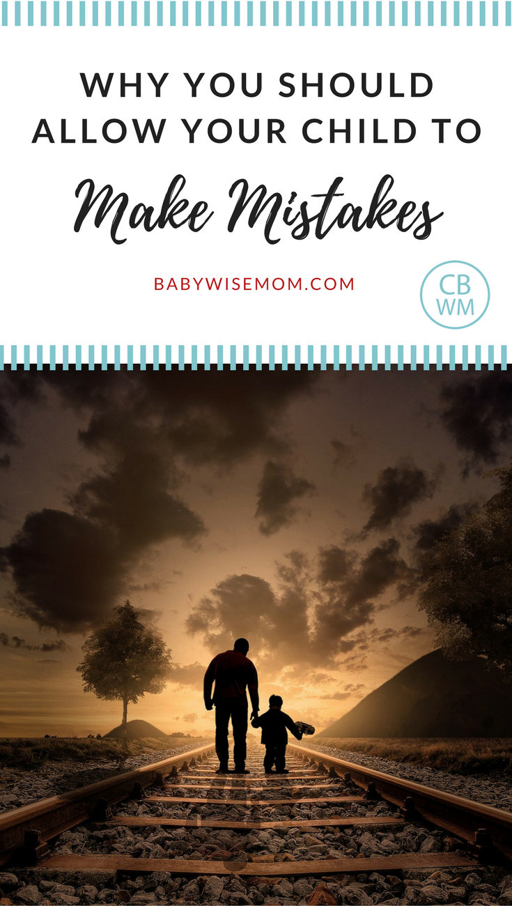 Why you should allow your child to make mistakes