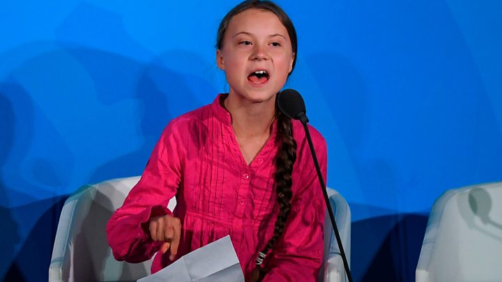 Eco-fascismo: "Greta Thunberg" ameaça colocar líderes mundiais "contra a parede" se recusarem aderir a agenda do clima Eco-fascismo: "Greta Thunberg" ameaça colocar lideres mundiais "contra a parede" se recusarem aderir a agenda do clima
