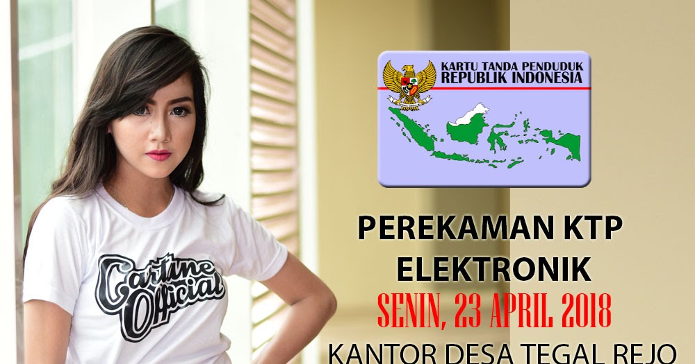 Perekaman KTP Elektronik di Kantor Desa Tegal Rejo