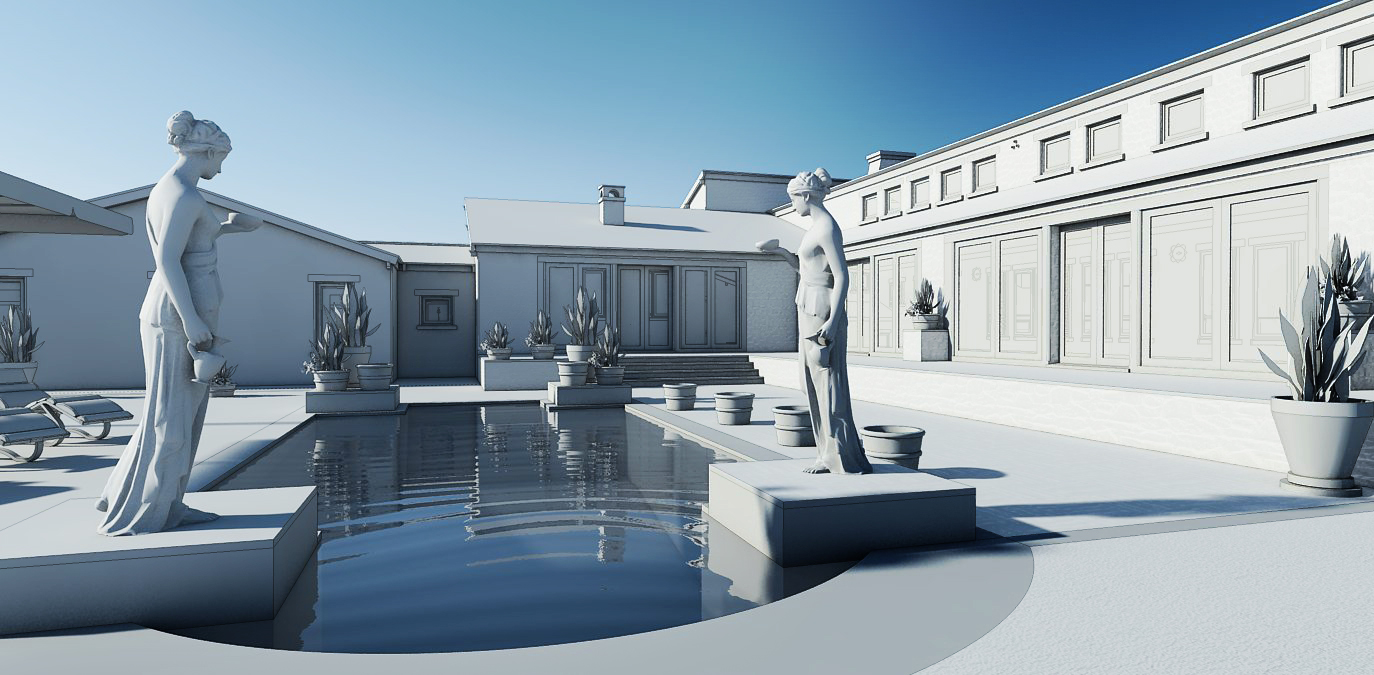 nomeradona ...: Clay render with lines and bumps