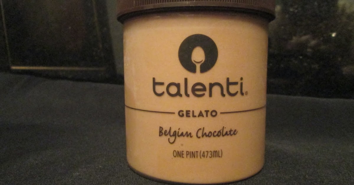 Talenti Gelato, Belgian Chocolate 1 Pt, Ice Cream