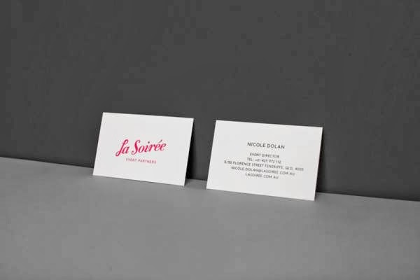 20 Business Card Designs with creative use of fonts