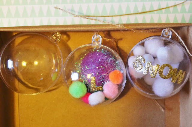 DIY MULTICOLOURED CHRISTMAS BAUBLES  A Life With Frills
