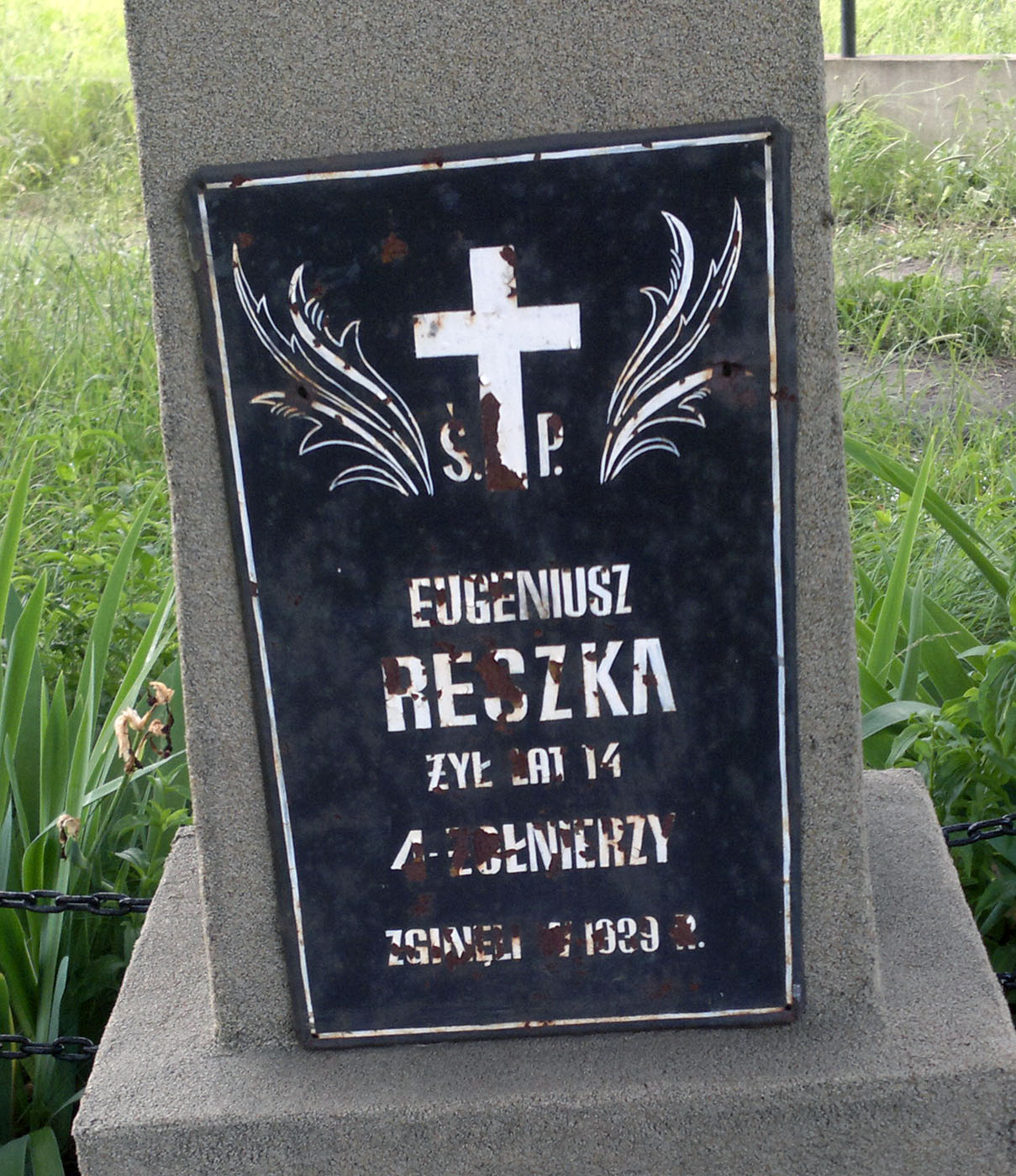 Lasy, martyrologia i okolice Wyszkowa Leszczydół Stary GRÓB 5