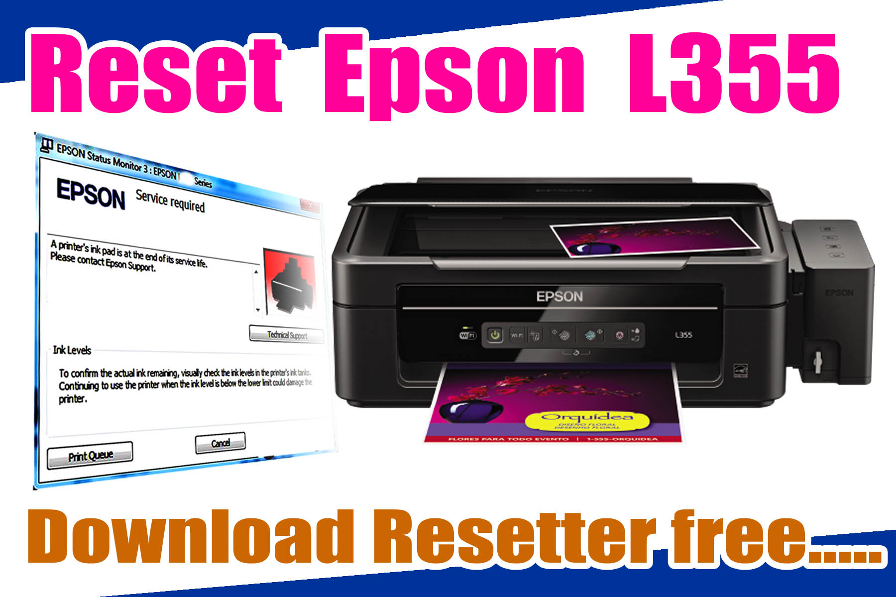 reset epson printer to factory settings