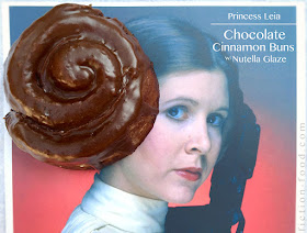 Fiction Food Cafe Princess Leia Chocolate Cinnamon Buns W Nutella