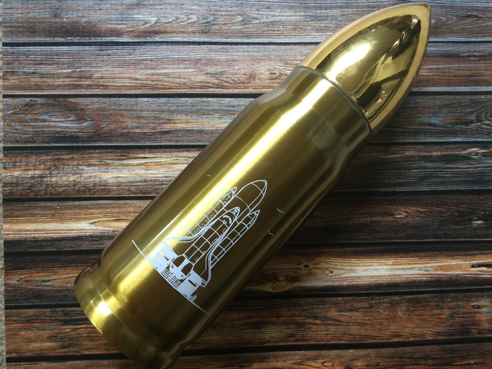 Unique Bullet Thermos Bottle, Perfect For Dad!