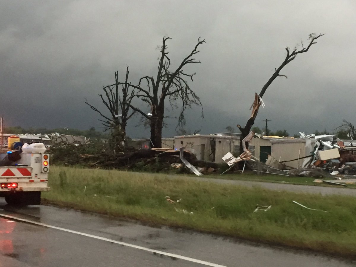 East Texas Tornado Damage Photos 4/29/2017