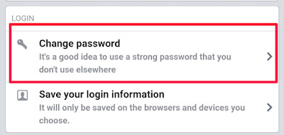 Facebook Security & Log in