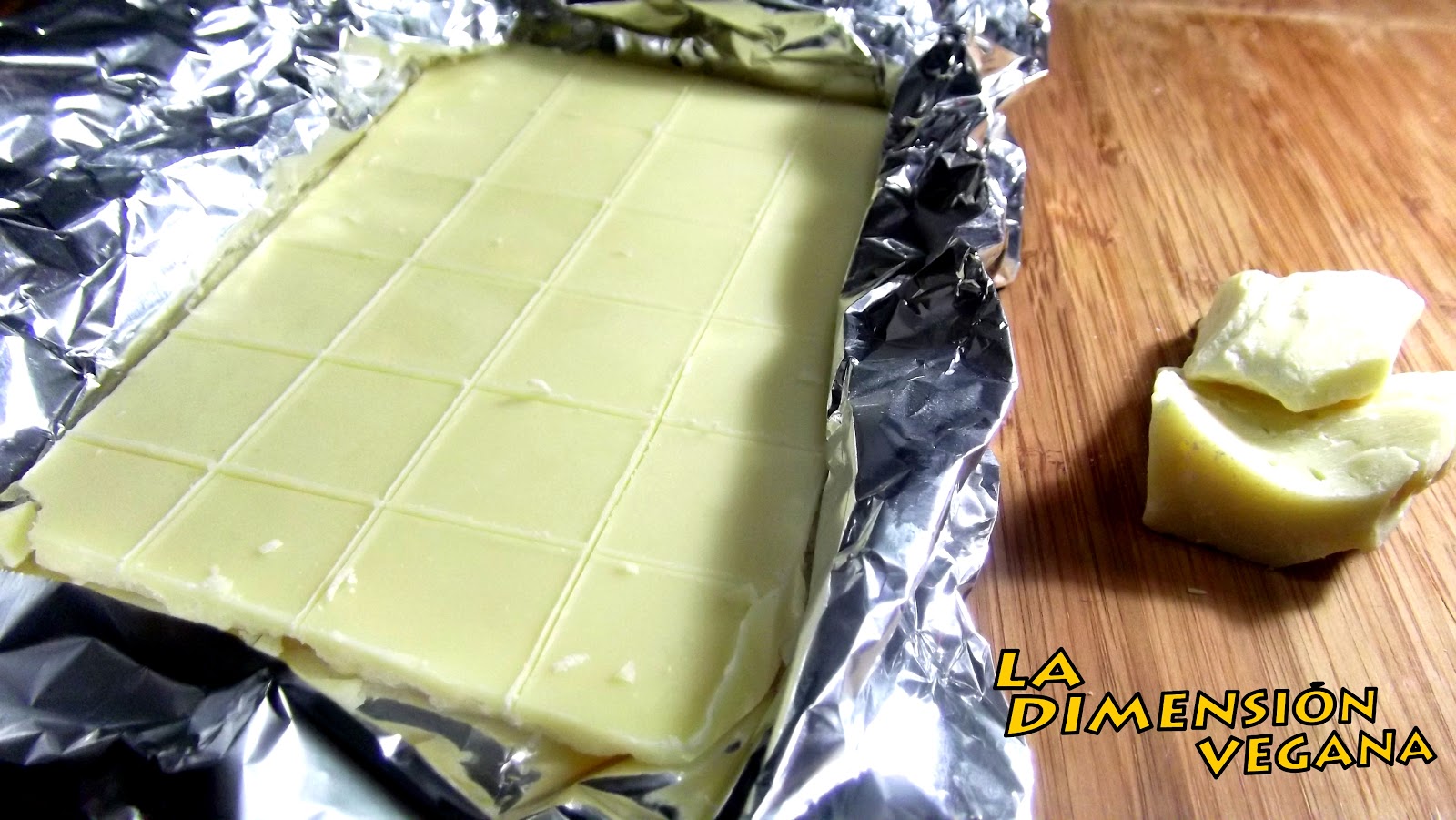 La Dimensión Vegana Chocolate Blanco