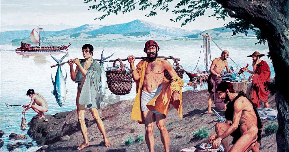 Τροφές των Ελλήνων κατά την αρχαιότητα -Ιχθυοφαγία στην αρχαία Ελλάδα 