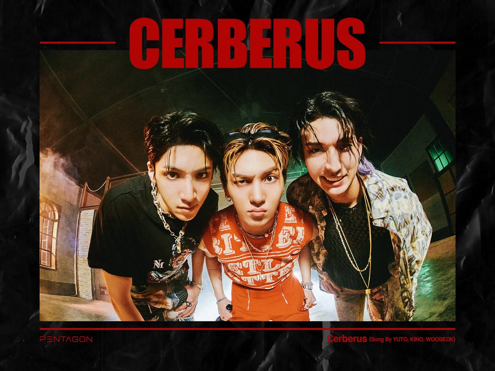 Yuto, Kino y Wooseok de Pentagon se unen para Cerberus