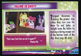 My Little Pony Falling to Safety MLP the Movie Trading Card