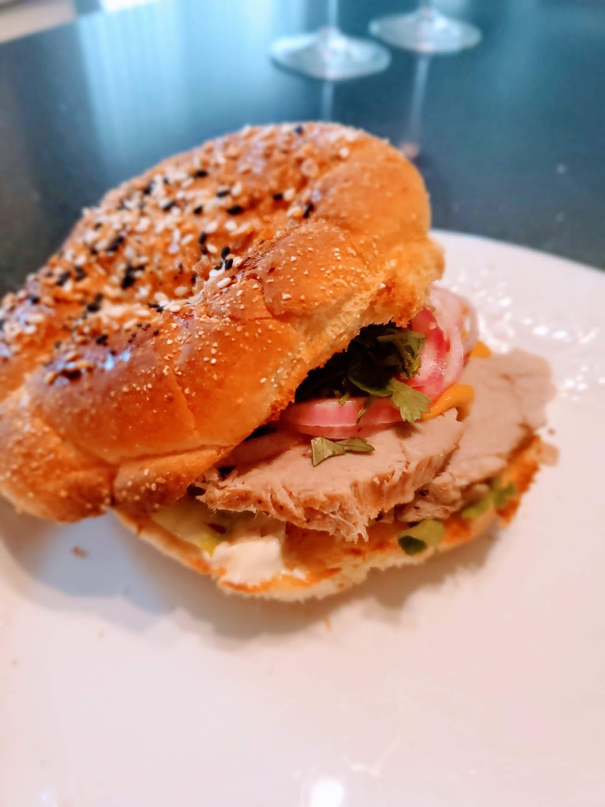 Let's Go Eat! Sandwich for dinner? Yes please!