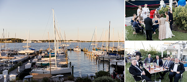 Classic Annapolis Wedding at the Eastport Yacht Club photographed by Heather Ryan Photography