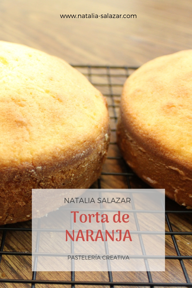 Cómo hacer torta de NARANJA casera súper rica y esponjosa| Natalia Salazar.