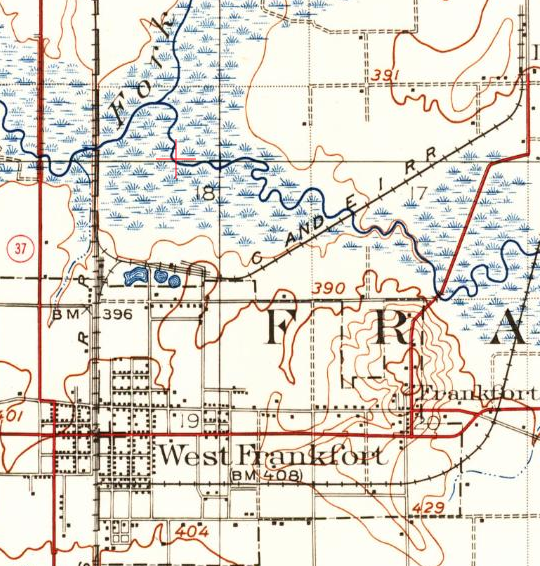 Towns and Nature Franklin C West Frankfort, IL Industrial Mine 18