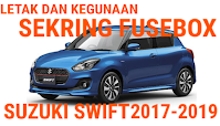 fusebox suzuki swift 2017-2019