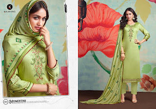 Kalarang Floral Beauty Jam Cotton Salwar Kameez Collection 