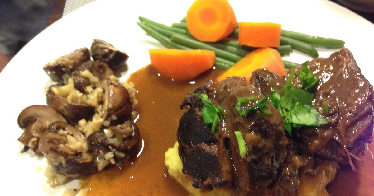 What's cooking, Rach? Braised beef cheeks with red wine sauce