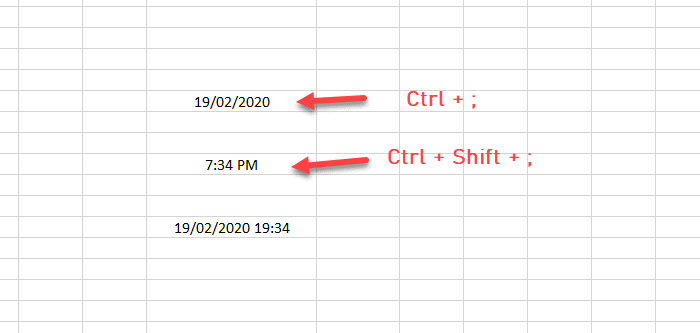 วิธีแสดงวันที่และเวลาปัจจุบันใน Excel และ Google ชีต