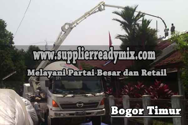 Harga Cor Beton Ready Mix Bogor Timur