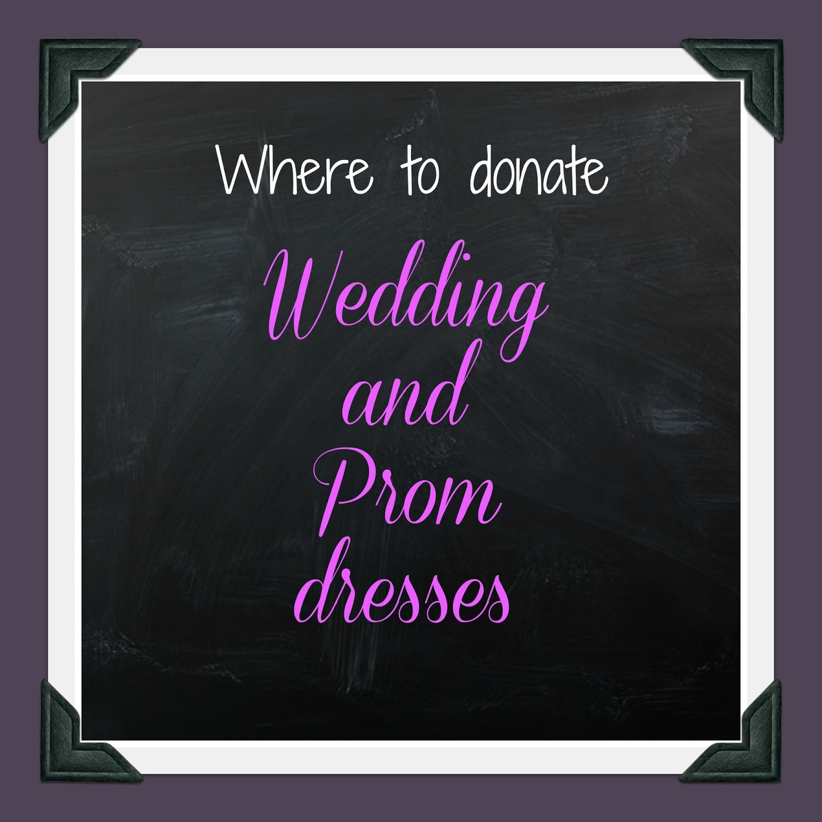 Simply Organized of NWA Where to donate Wedding and