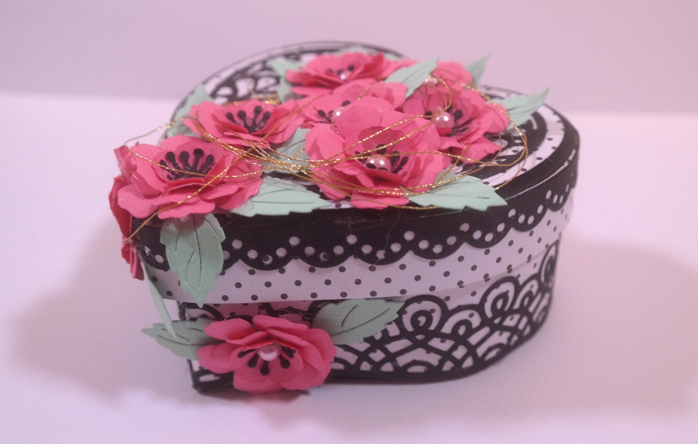 Flowers, Ribbons and Pearls Little Boxes