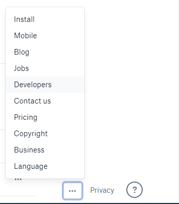 Dropbox create developer account Dropbox create developer account
