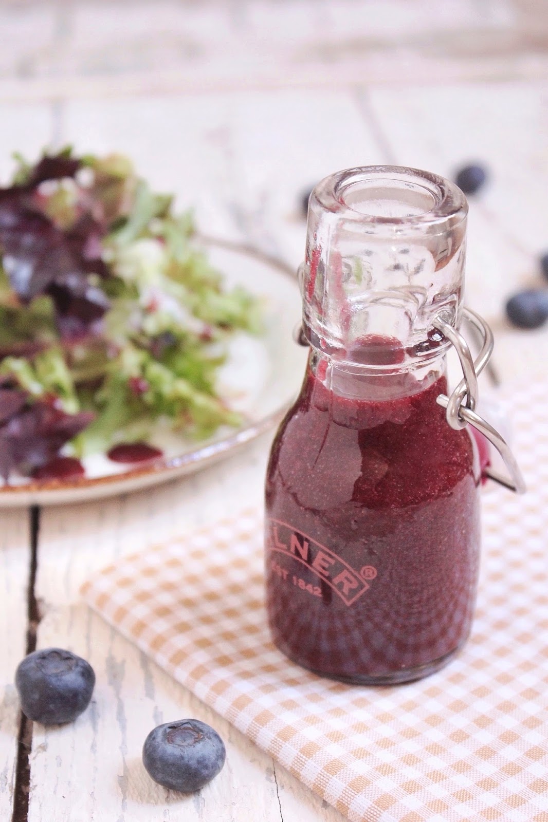 My Chouchoux Homemade Blueberry Balsamic Vinaigrette 自製藍莓巴薩米可醋沙拉醬