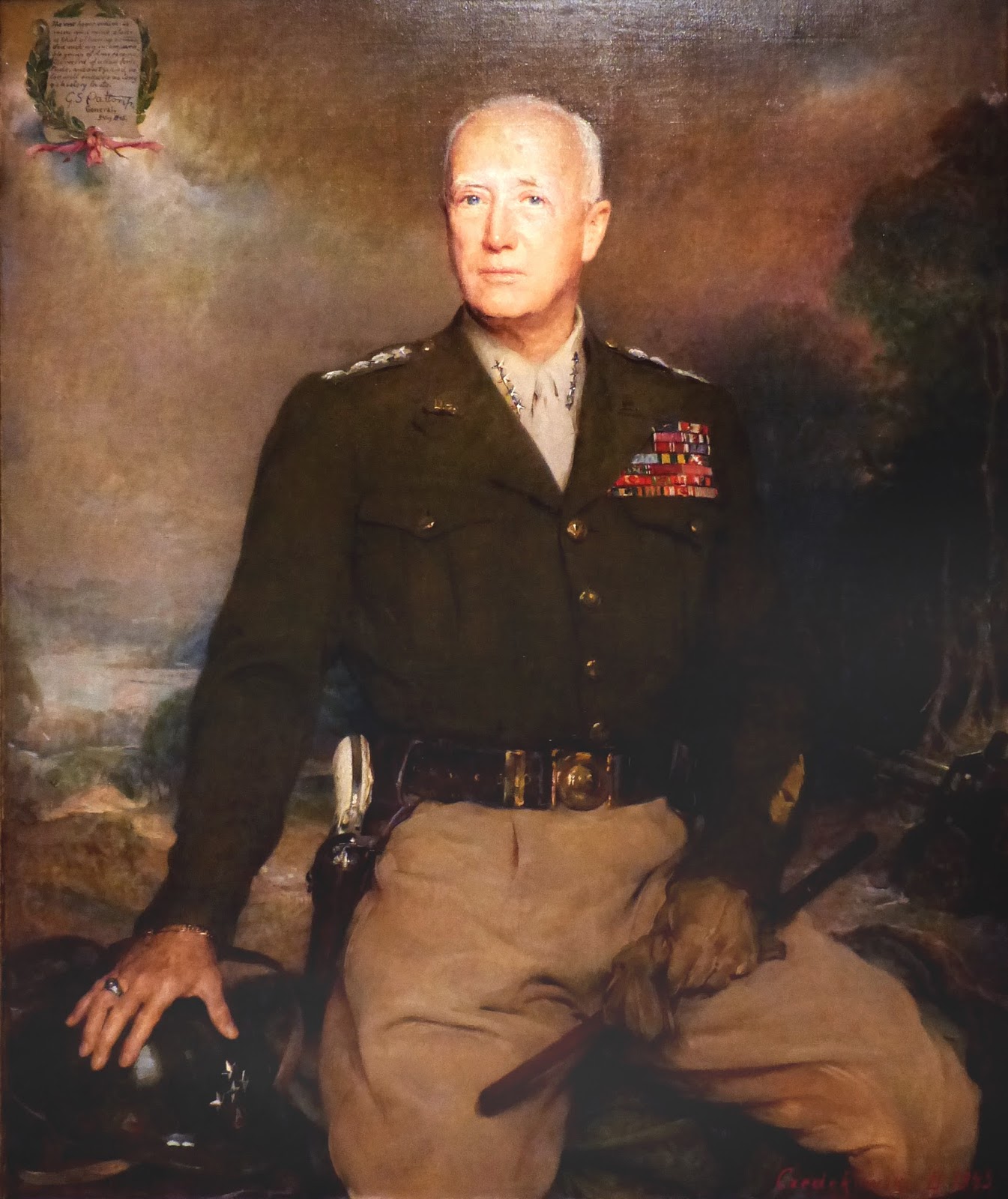 The Portrait Gallery: George S. Patton Jr.