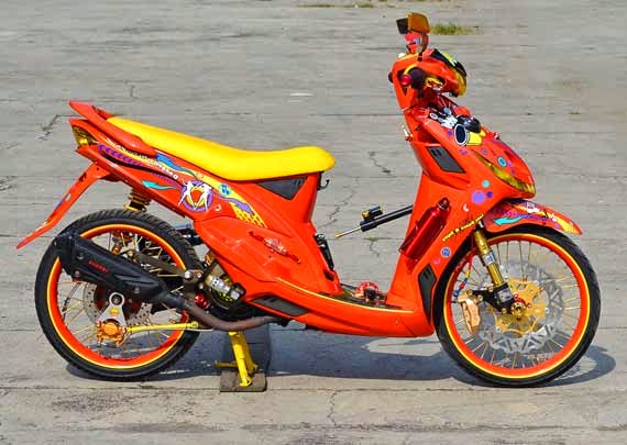 Gambar Modifikasi Sepeda Motor Metik