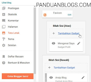 Menampilkan Halaman Statis di Blog