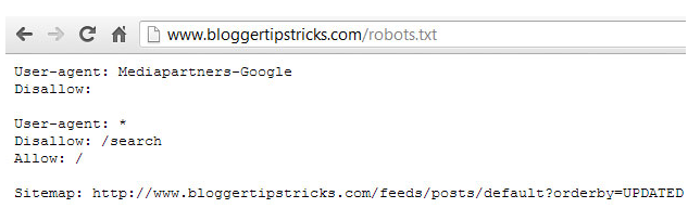 How to Check Your Robots.txt File In Blogger