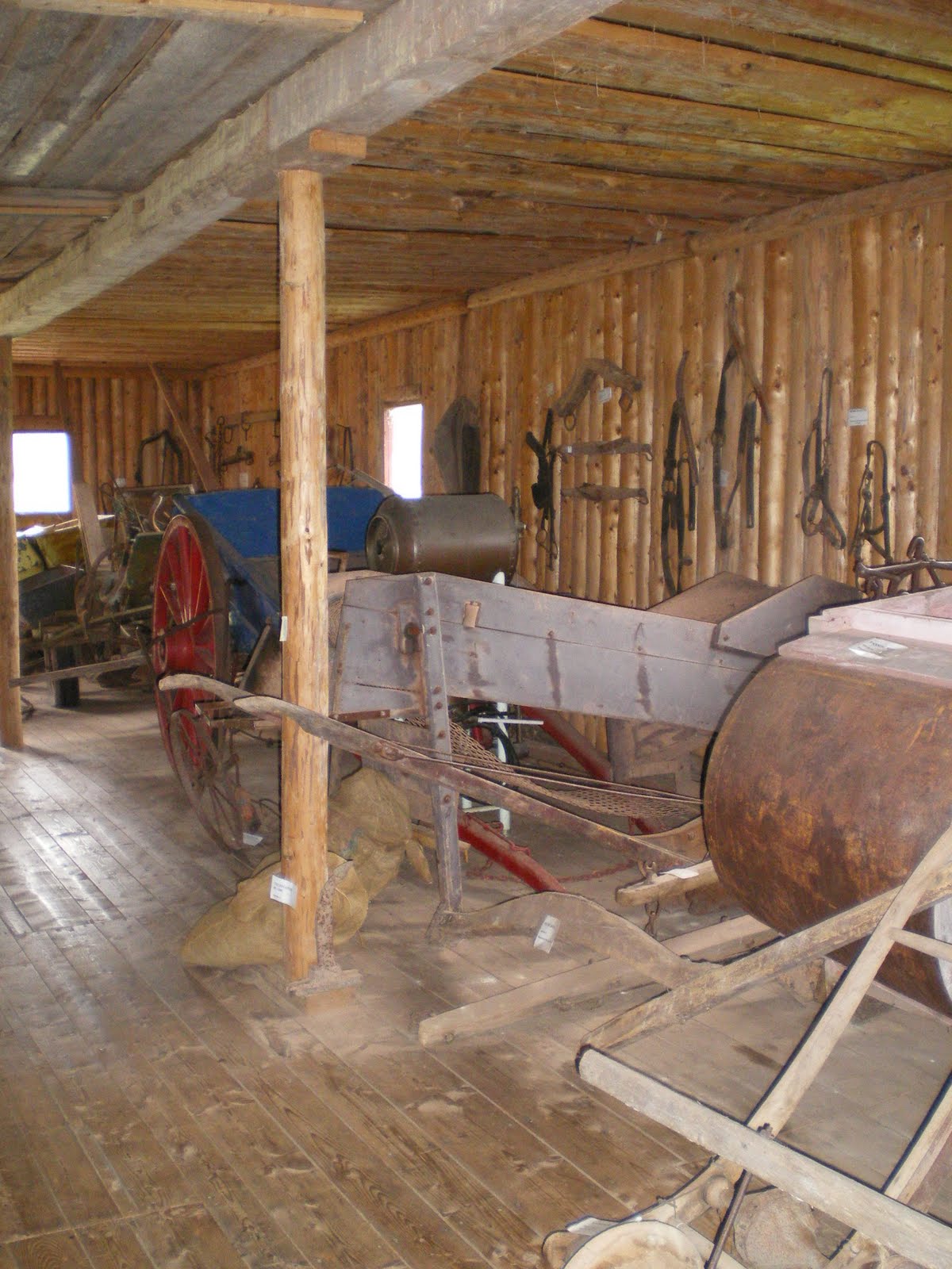 P.E.I. Heritage Buildings Log Barn, O'Leary