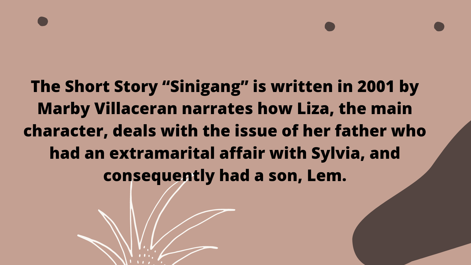 Moral Value and Impact to me as a 21st Century Learner of short story