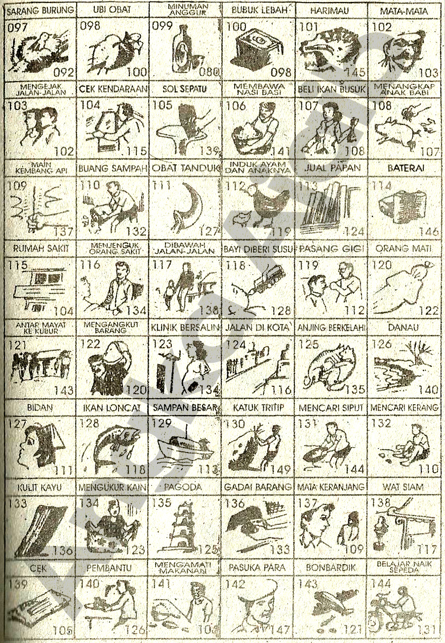 Buku Mimpi 3D Tafsir Erek Erek Abjad Bergambar Lengkap | 1001 Buku