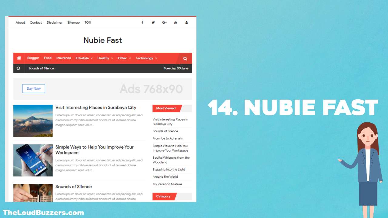 Nubie Fast Blogger Template Nubie Fast Blogger Template