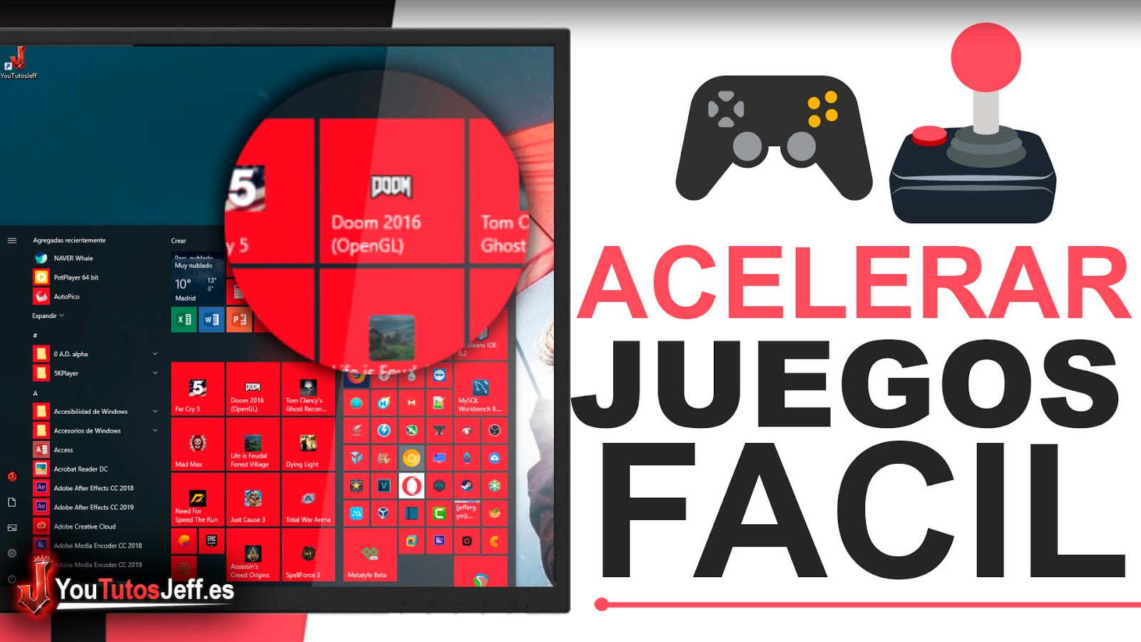 Como Acelerar Juegos de PC Al Máximo - Fácil y Rápido
