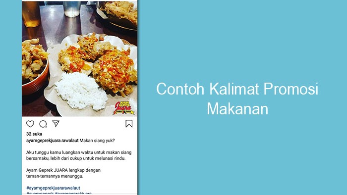 9 Contoh Kata Kata Promosi Makanan Yang Menarik Dan Kreatif 9 Contoh Kata Kata Promosi Makanan Yang Menarik Dan Kreatif
