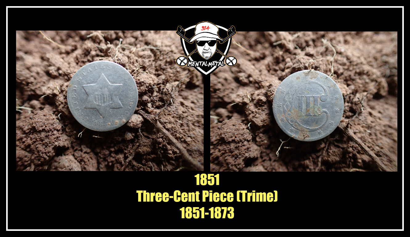1851 3 Cent Piece